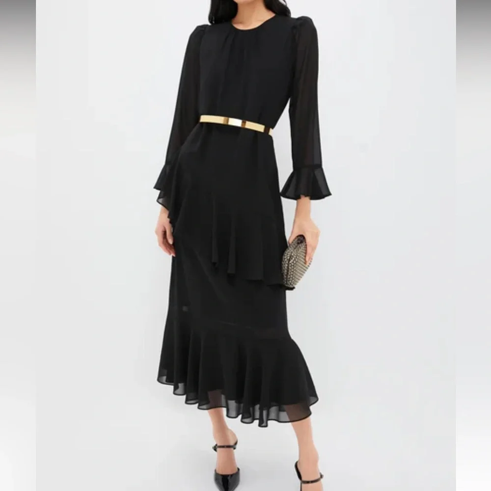 Black Sasha Dress - Picture 2 of 11